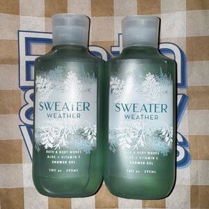 Bath & Body Works Sweater Weather Aloe & Vitamin E Shower